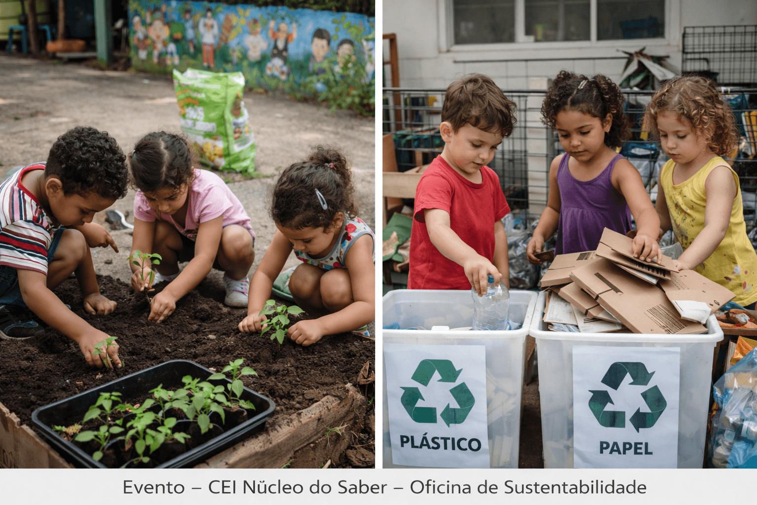 Foto do evento Oficina de Sustentabilidade para Crianças
