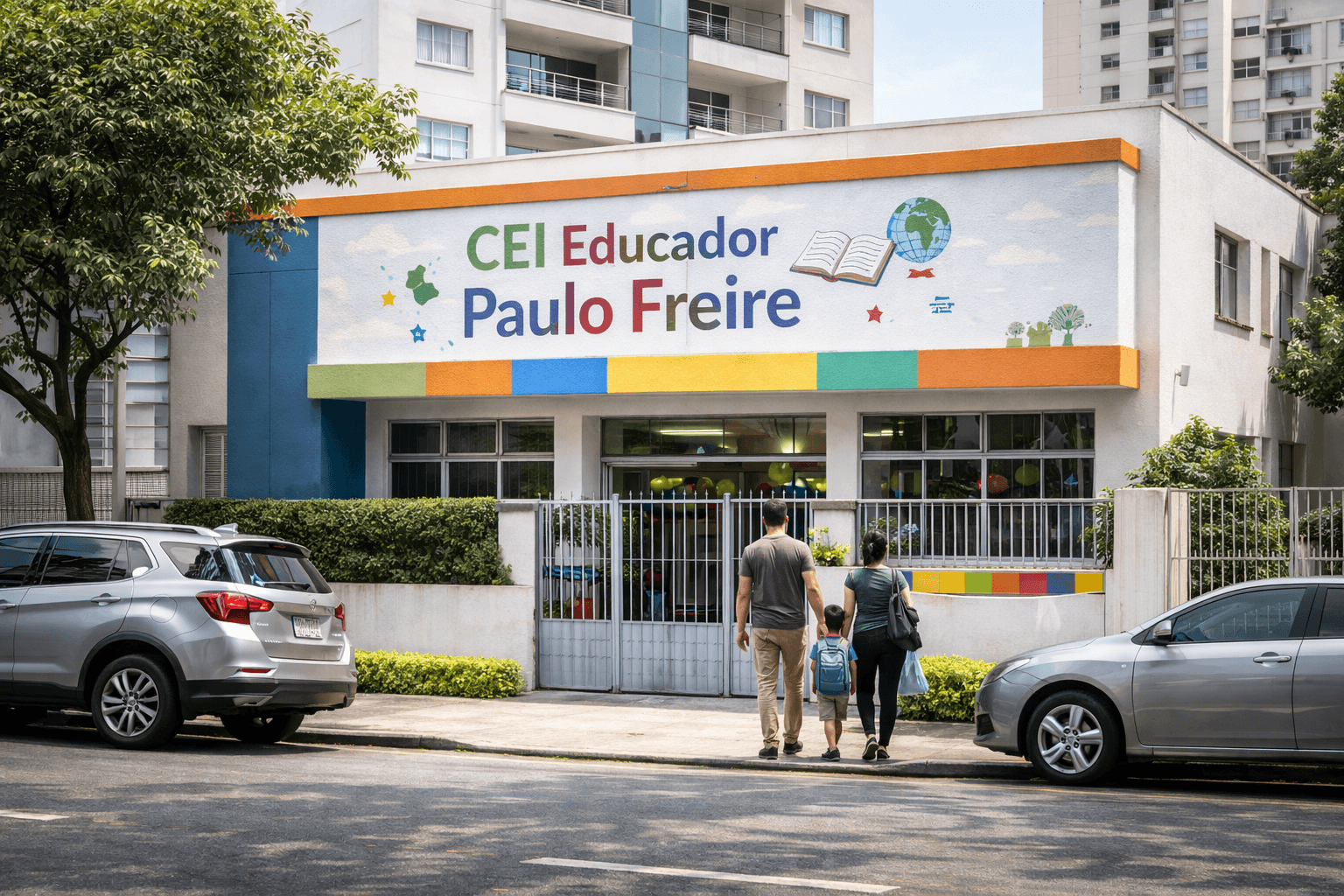 Foto do CEI Educador Paulo Freire