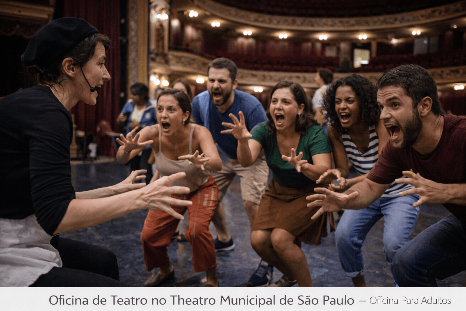 Foto do evento Oficina de Teatro